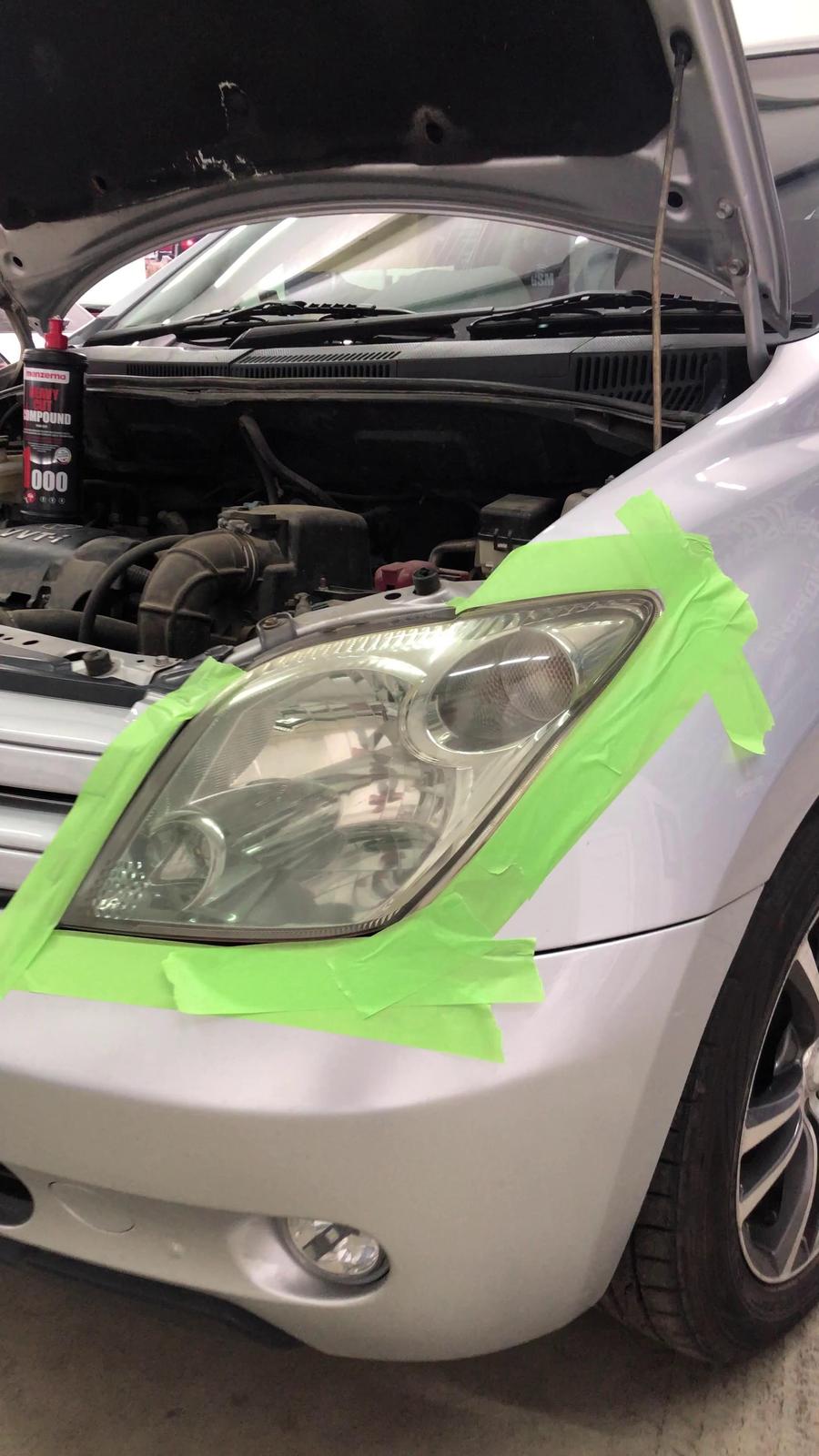 Доработка фар Toyota Ist