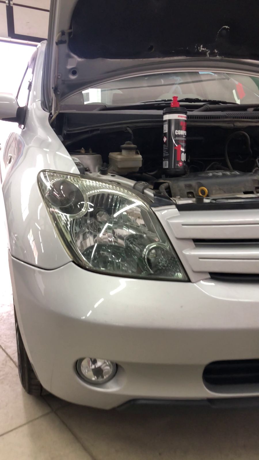 Доработка фар Toyota Ist