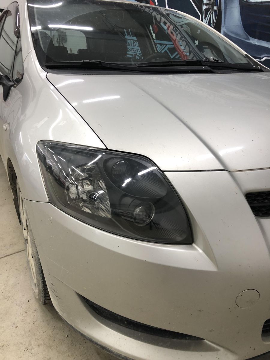 Доработка фар Toyota Auris