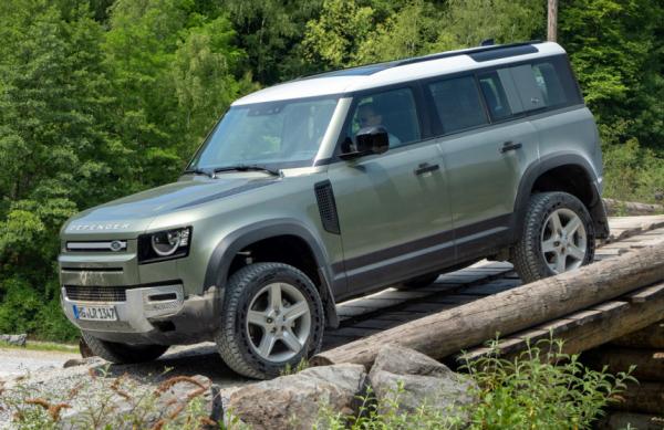 Электрические выдвижные пороги Land Rover Defender 110 2019-2024